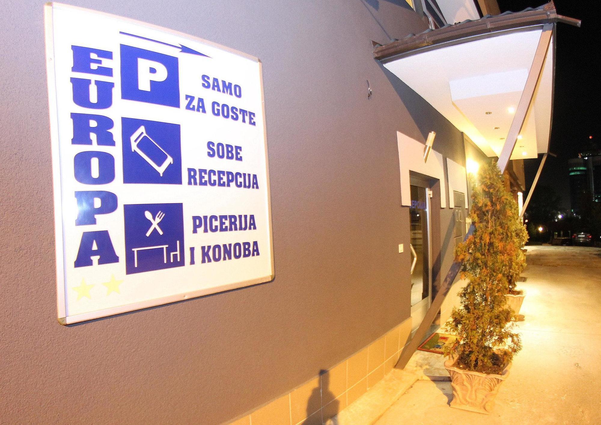 Europa Motel Saraievo Exterior foto